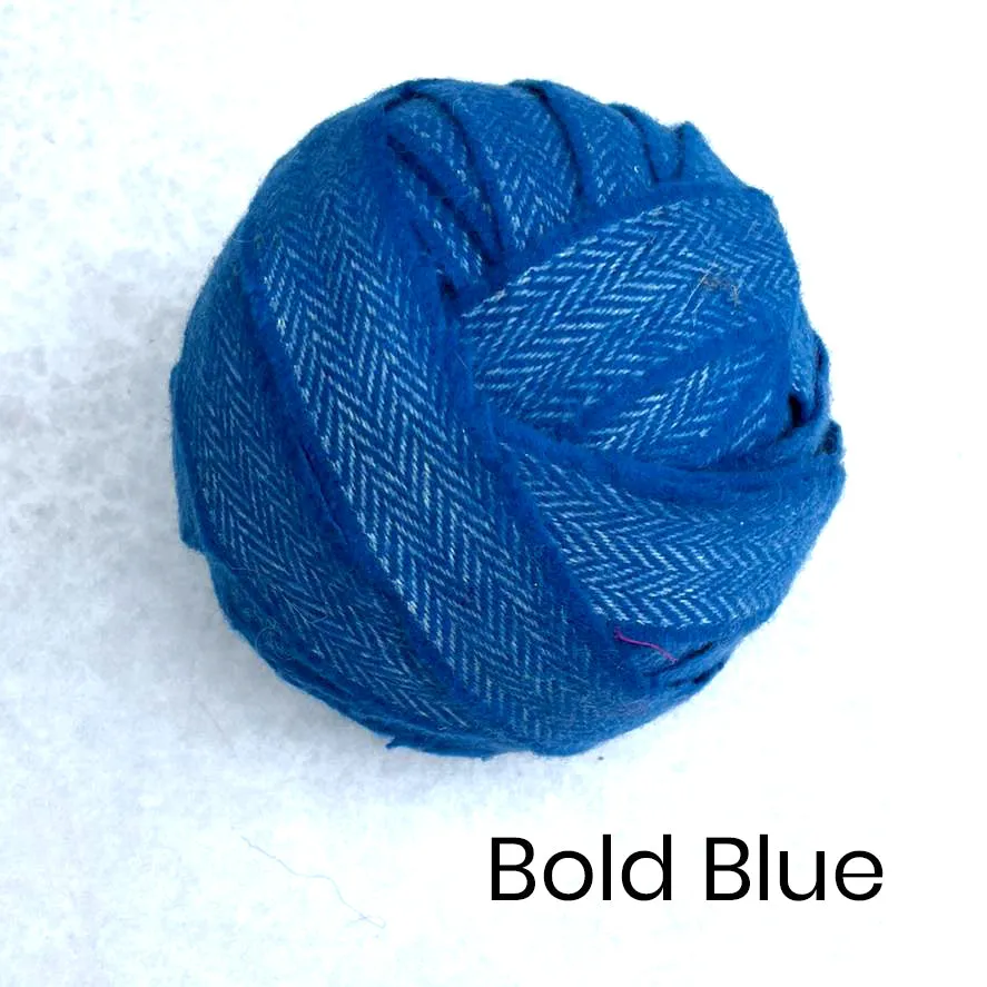 100% Wool Blanket Yarn - Blues