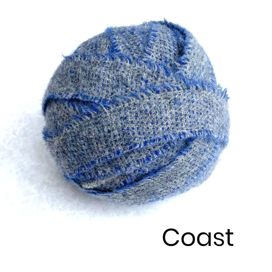 100% Wool Blanket Yarn - Blues