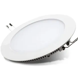 24W LED Round Recessed Ceiling Flat Panel Down Light Ultra Slim Lamp Cool White 4000K, 280mm Diameter, 30000 Hour Lifespan, Low Energy Consumption