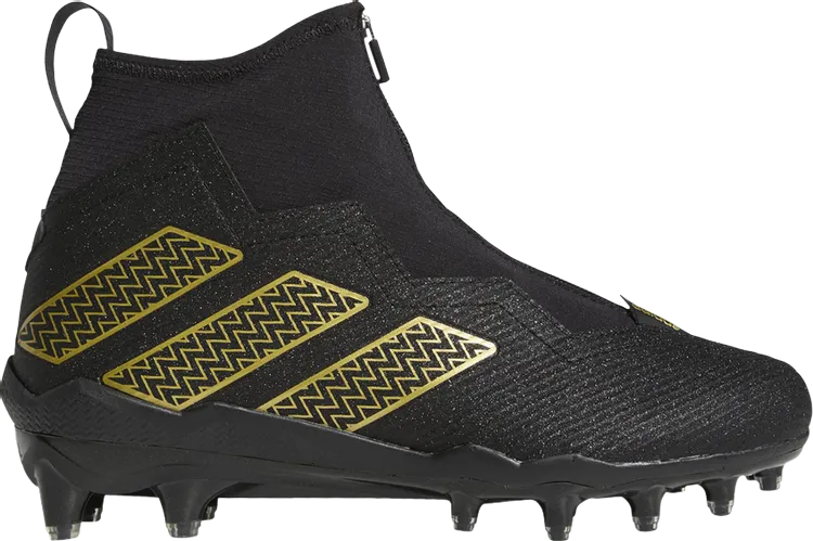 Adidas Nasty 2.0 'Black Gold Metallic' Boots, black