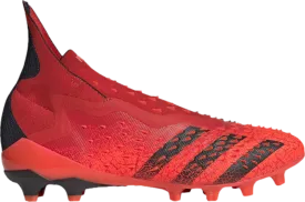 Adidas Predator Freak  AG 'Demonskin - Solar Red' Cleats, Red