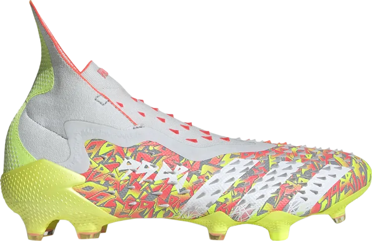 Adidas Predator Freak  FG 'Demonskin - Numbersup' Cleats, Multicolor