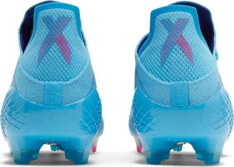 Adidas X Speedflow.1 FG 'Sky Rush Team Shock Pink' Boots, Blue