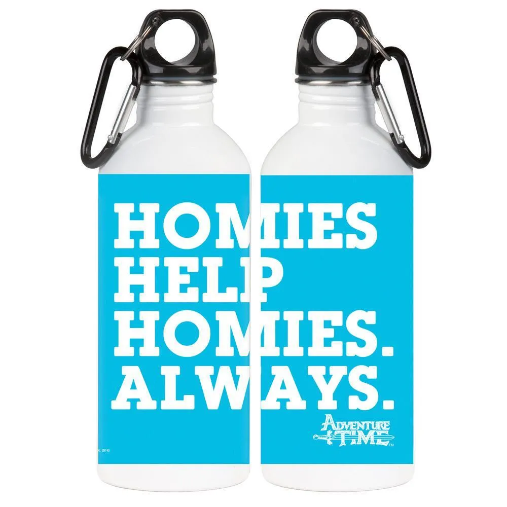 Adventure Time Homies Help Homies Water Bottle