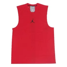Air Jordan Quick Dry Basketball Training Sports Vest Red