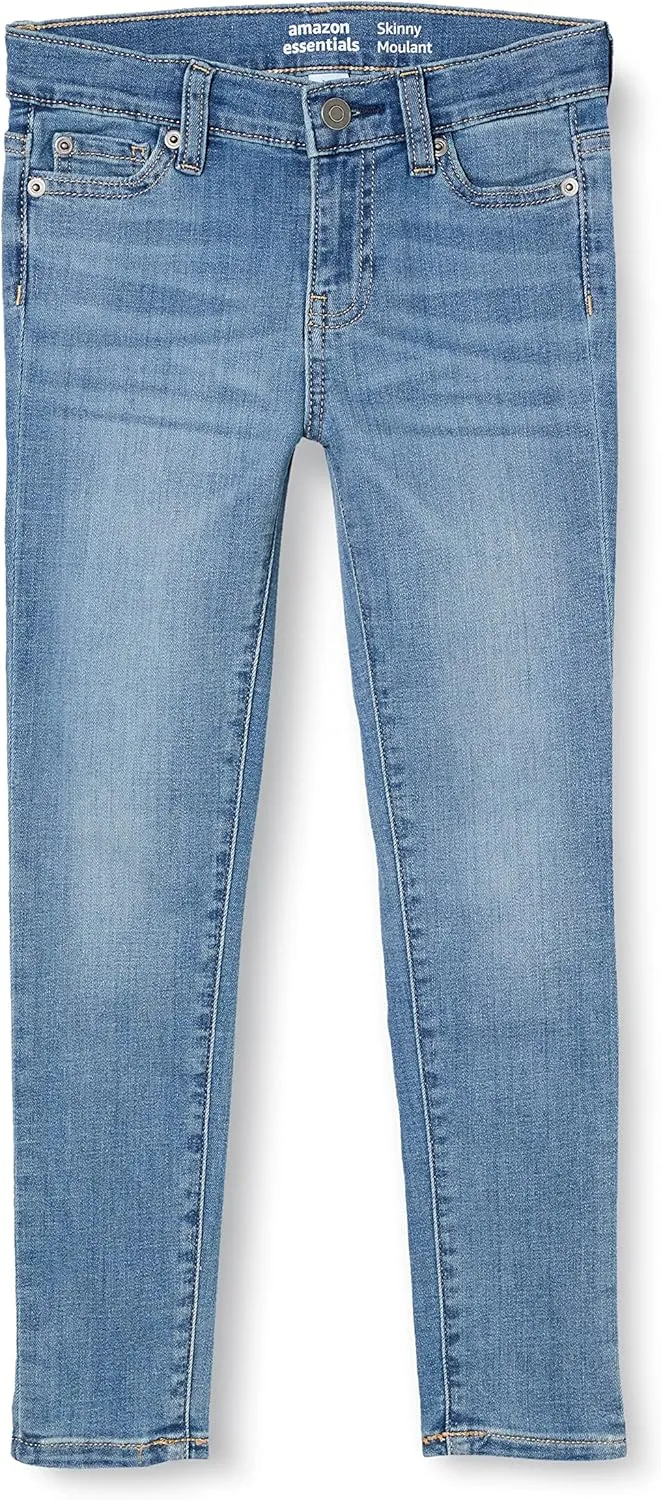 Amazon Essentials Outdoor Girls' Skinny Fit Stretch Jeans