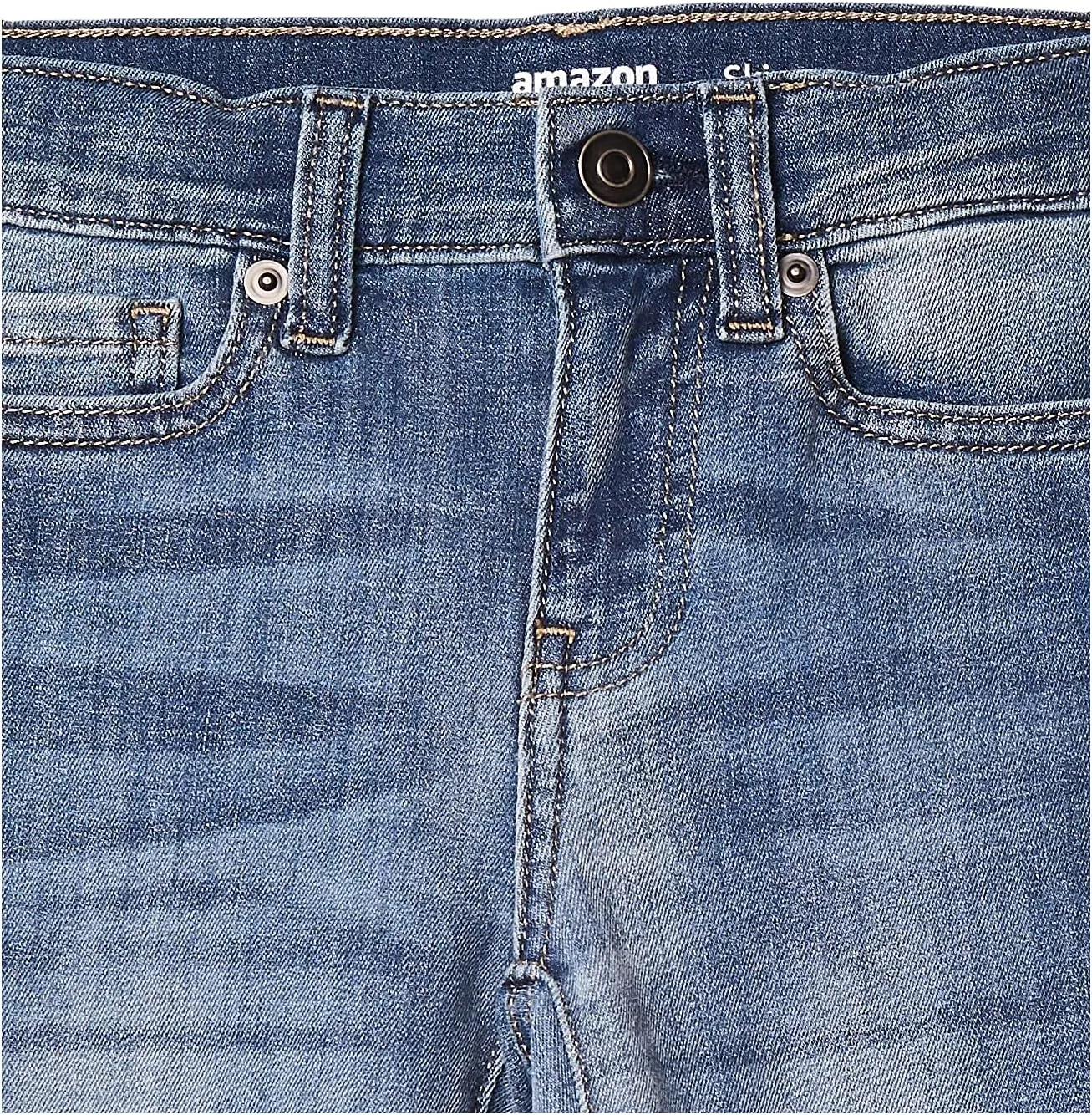 Amazon Essentials Outdoor Girls' Skinny Fit Stretch Jeans