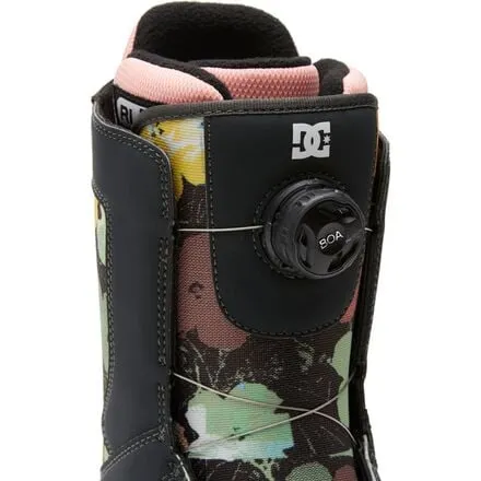 Andy Warhol Phase BOA Snowboard Boots - 2024 Women's DC, Dark Grey/Black/White