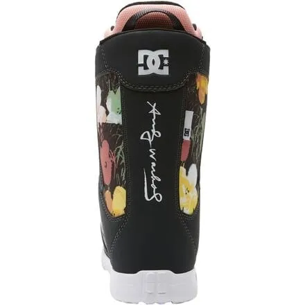 Andy Warhol Phase BOA Snowboard Boots - 2024 Women's DC, Dark Grey/Black/White