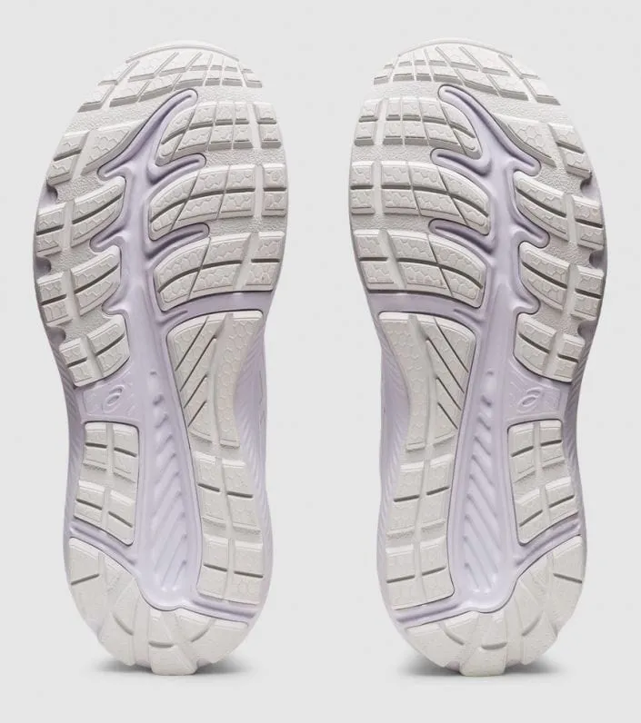 ASICS KIDS CONTEND-8 TRIPLE WHITE RUNNING SHOE