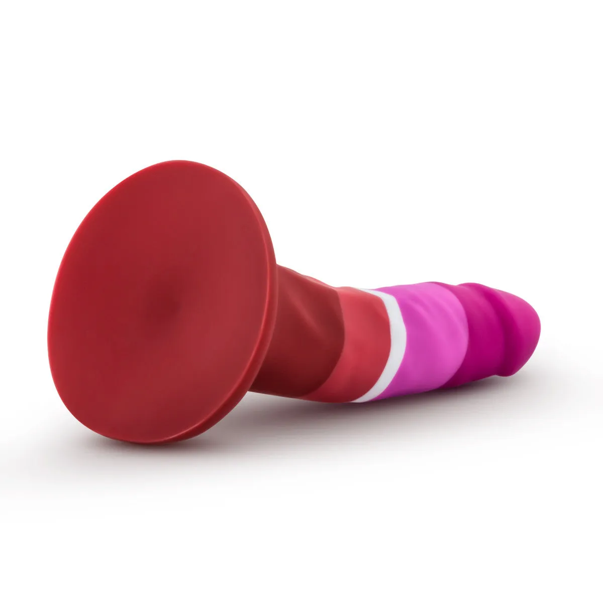 Avant By Blush® | Pride Beauty P3: Artisan 5 Inch Dildo with Suction Cup Base - Elegantly Made with Smooth Ultrasilk® Purio™ Silicone