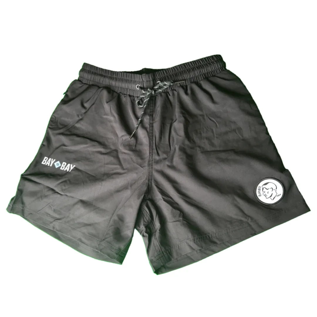 Black Game Shorts