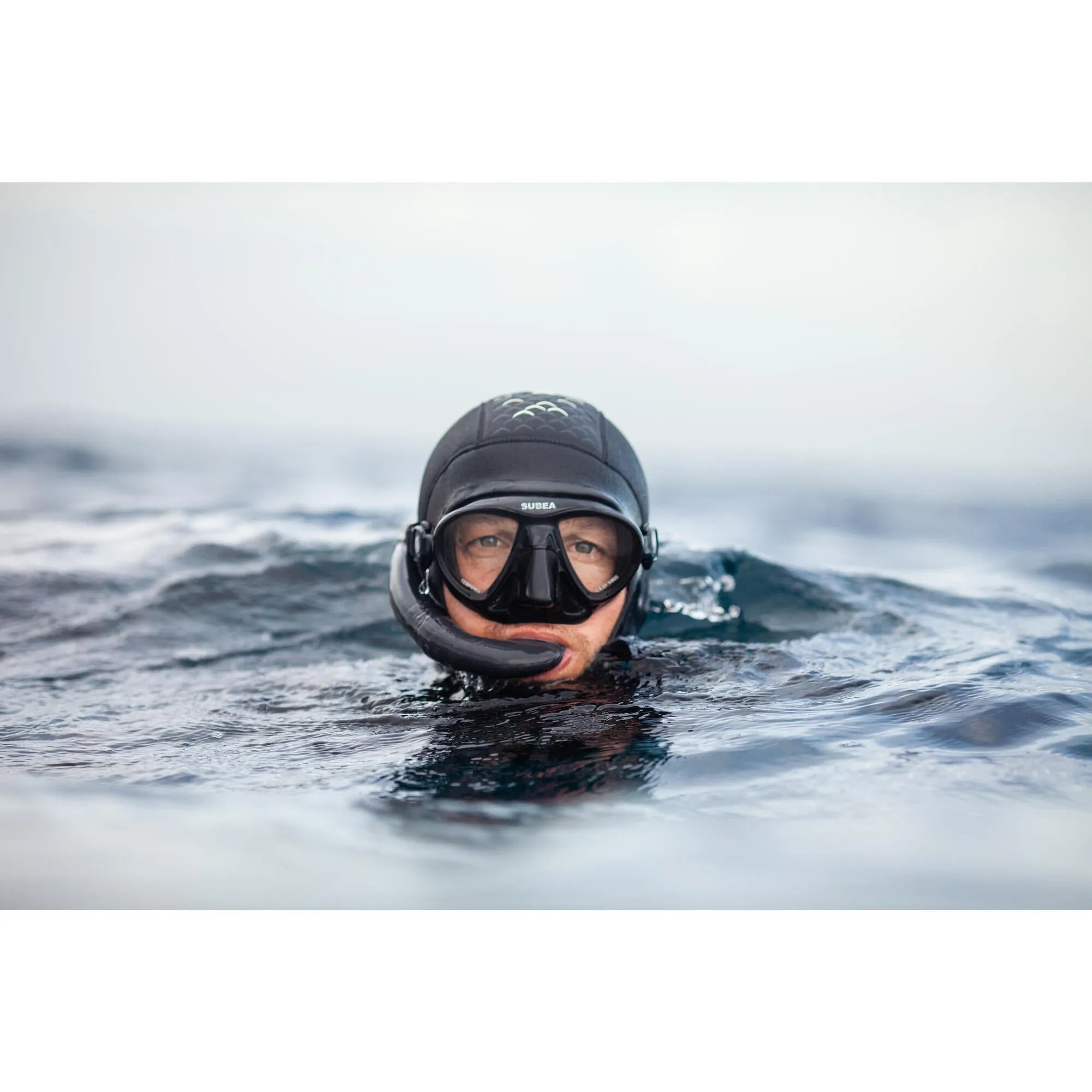 Black spearfishing mask SPF 900 Subea