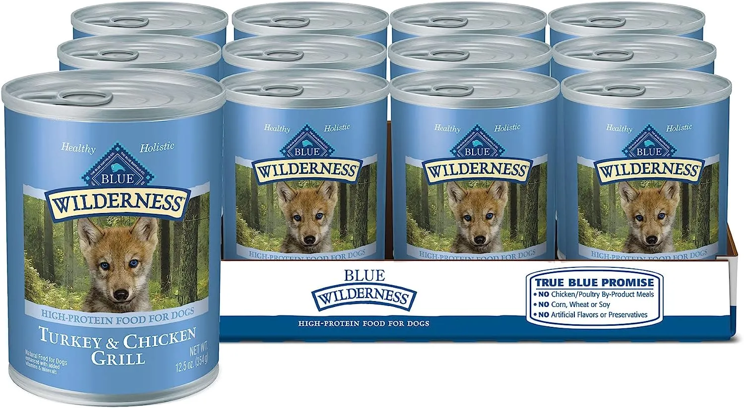 Blue Buffalo Wilderness Turkey & Chicken Grill Puppy  Wet Food