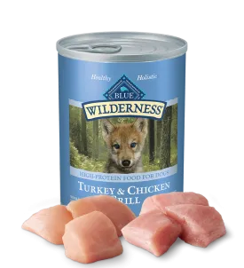 Blue Buffalo Wilderness Turkey & Chicken Grill Puppy  Wet Food