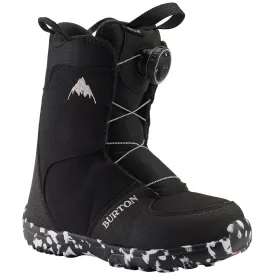 Burton Grom Boa Snowboard Boots, Black