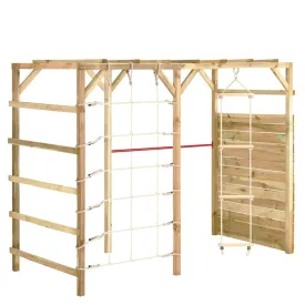Cimbing Frame 240x100x170 cm Impregnated Pinewood
