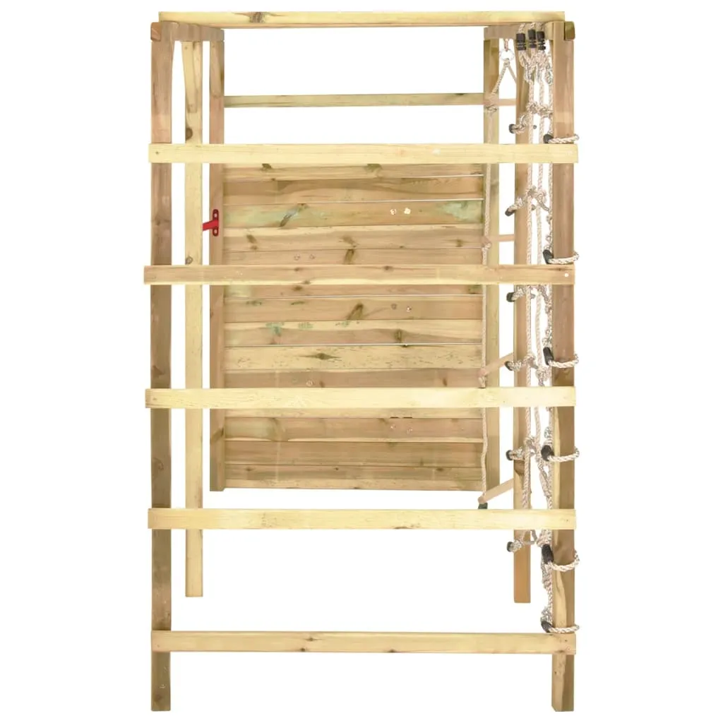 Cimbing Frame 240x100x170 cm Impregnated Pinewood
