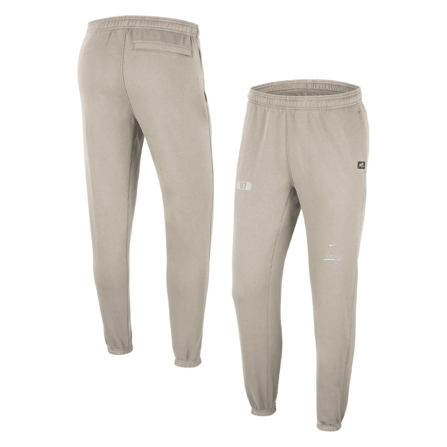 Gonzaga Bulldogs Nike Men's Joggers in Cream