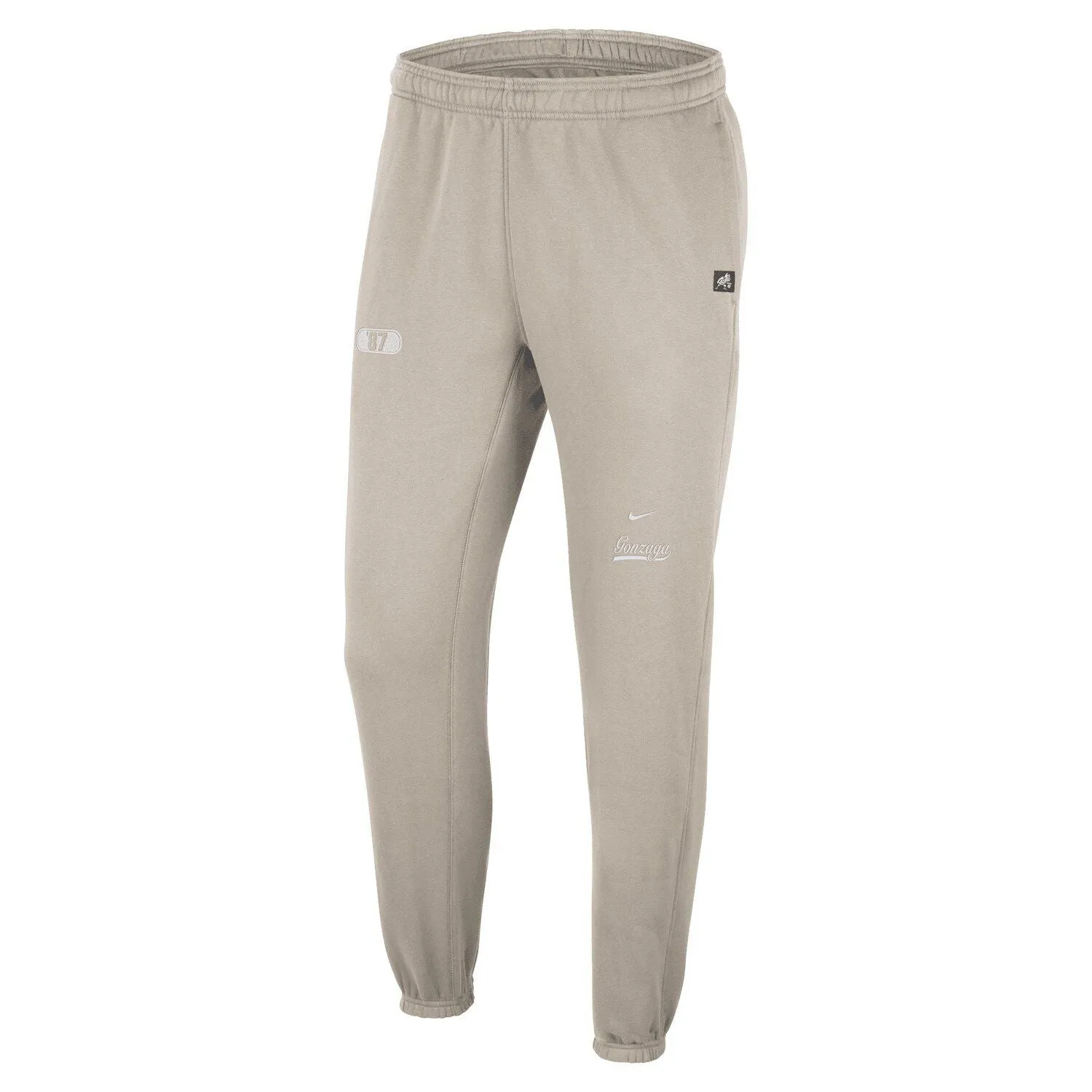 Gonzaga Bulldogs Nike Men's Joggers in Cream