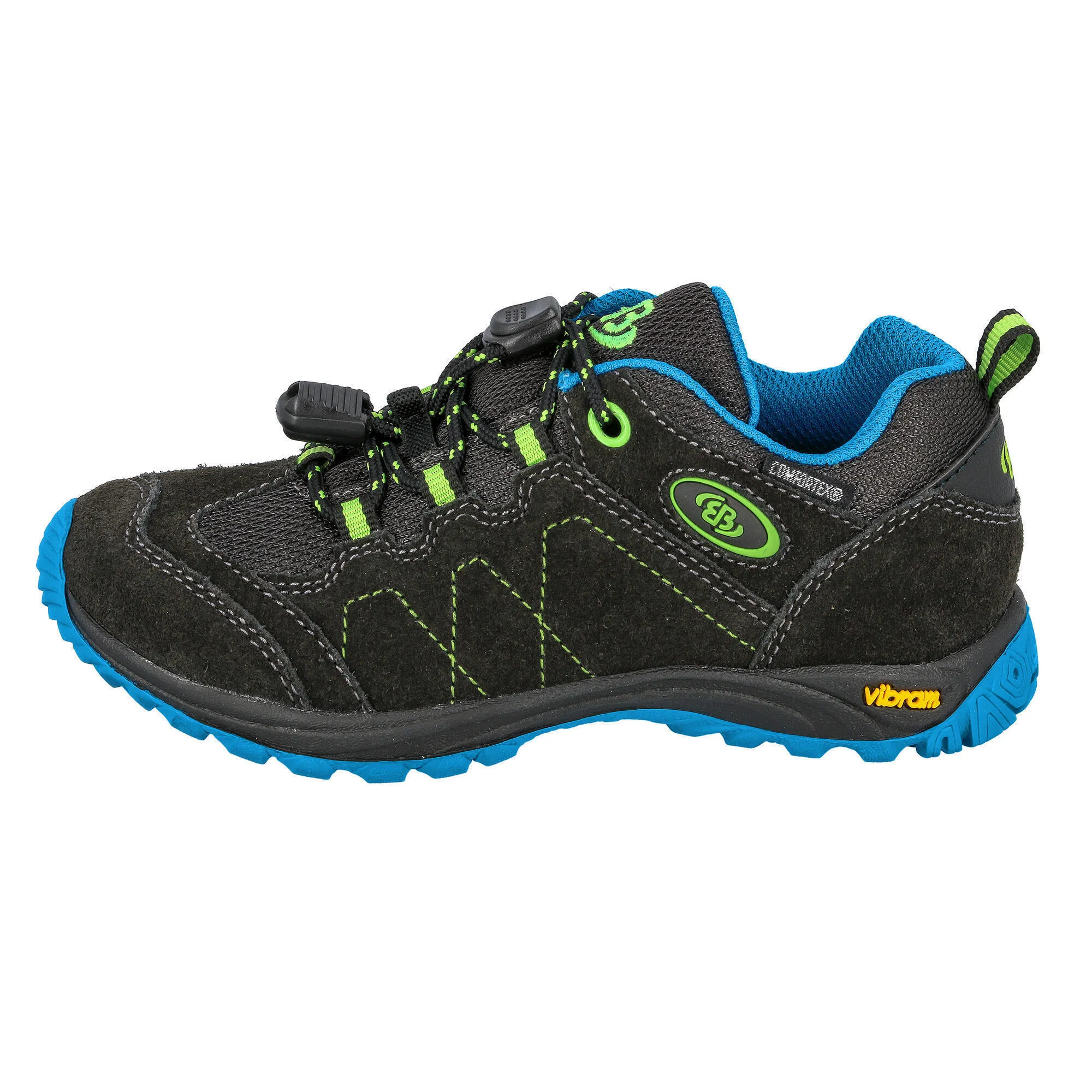 Hiking boots for boys Brütting Bergen Low, gray