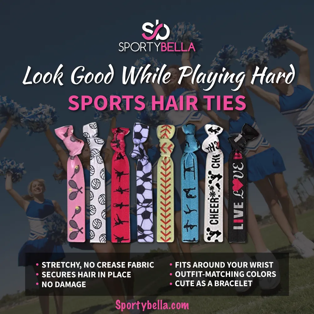 Horse Bracelet and Hair Ties Set- Pink