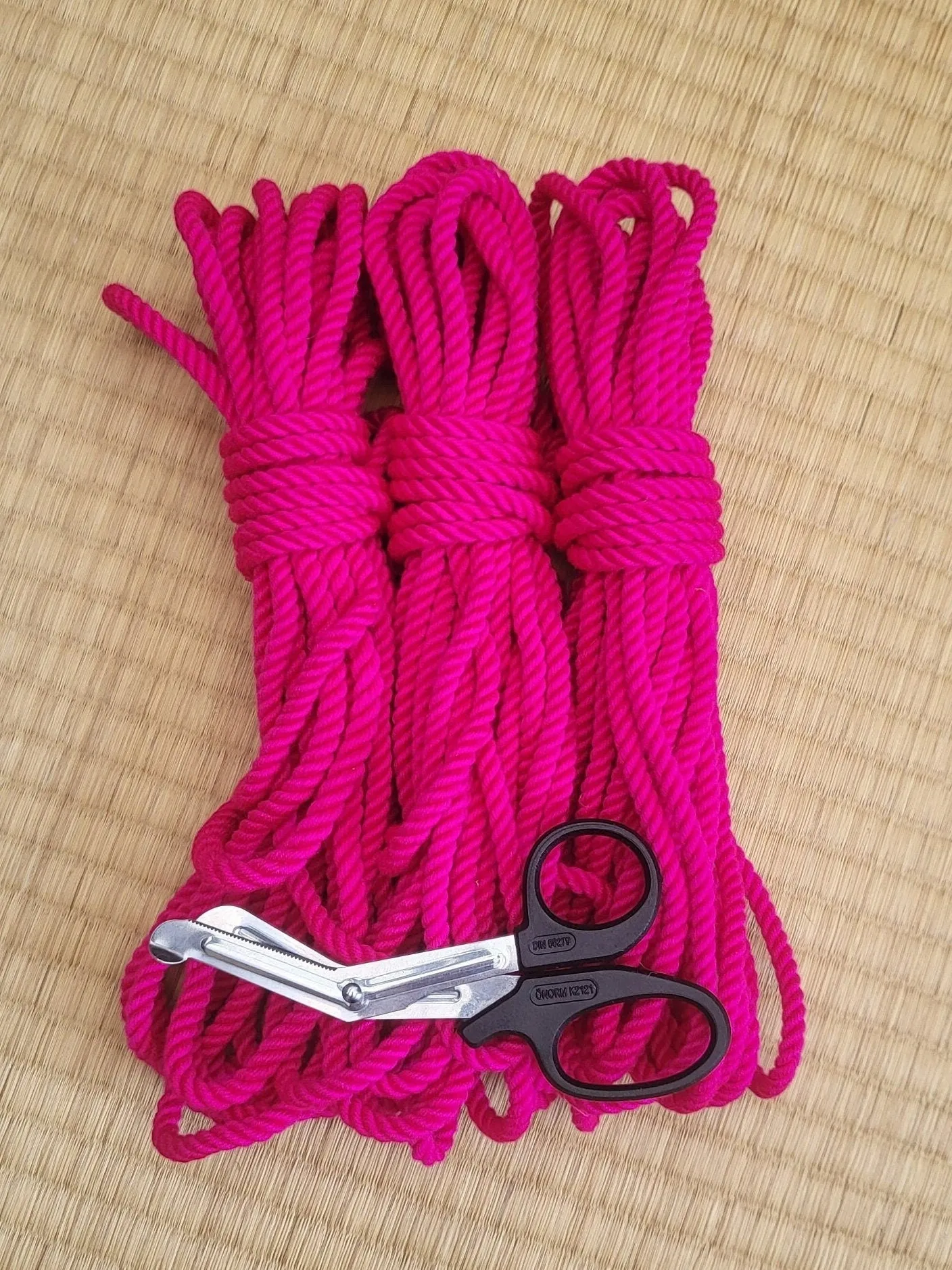 ‘Hot Pink’ Bamboo Bondage Rope