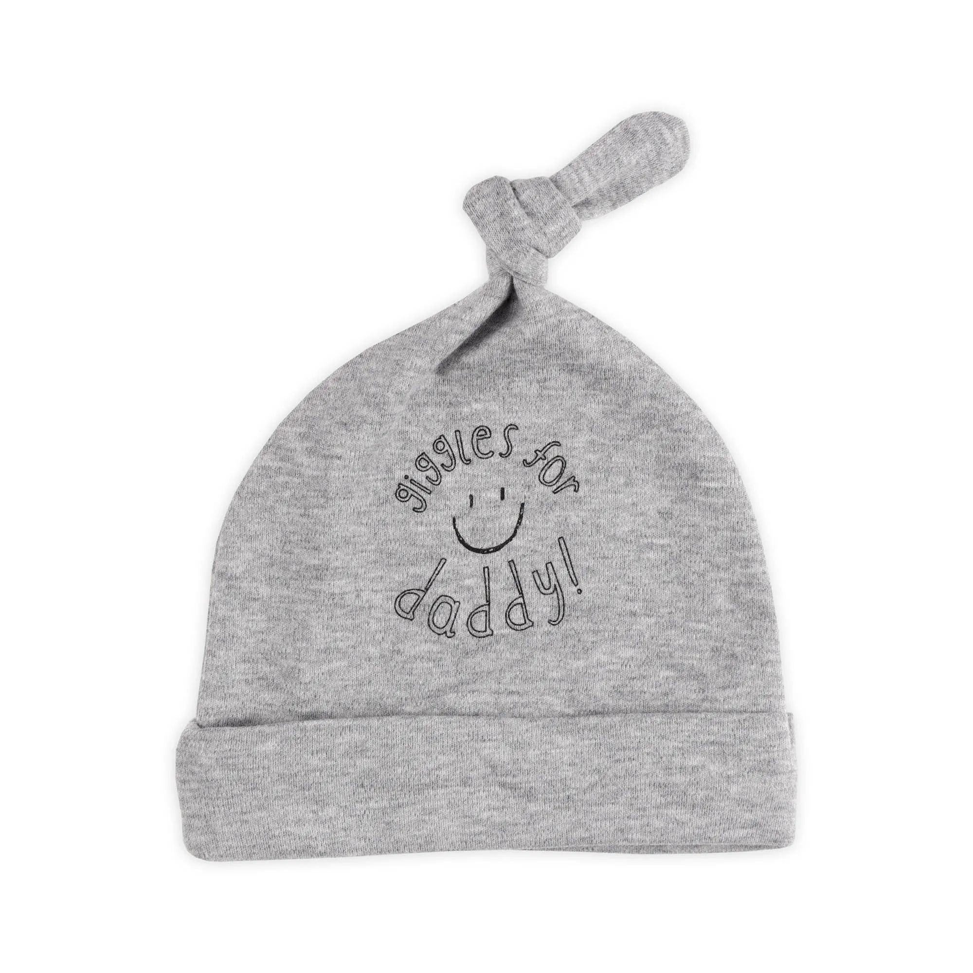 Kicks & Crawl- Hugs and Giggles Knotted Caps - Pack of 3