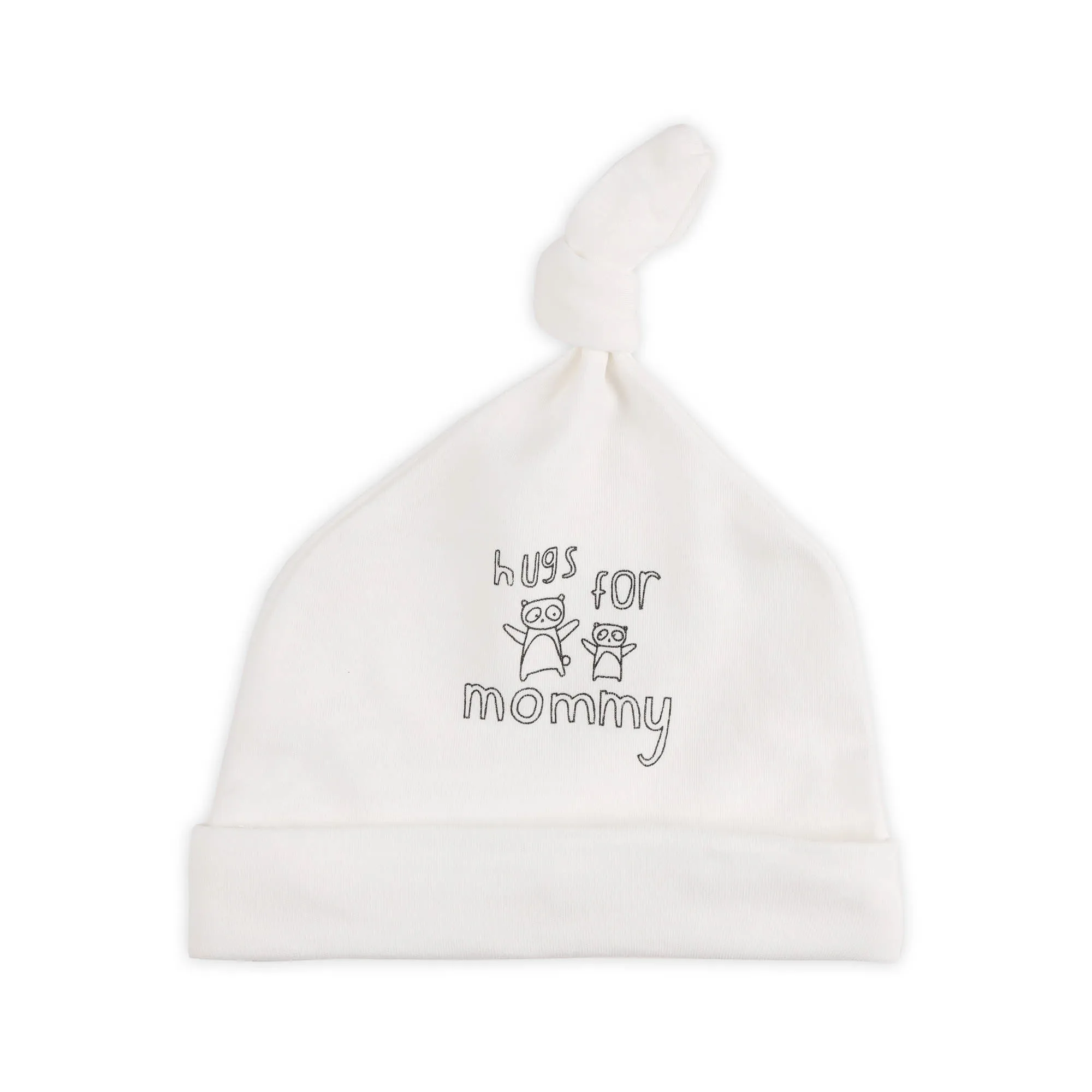 Kicks & Crawl- Hugs and Giggles Knotted Caps - Pack of 3