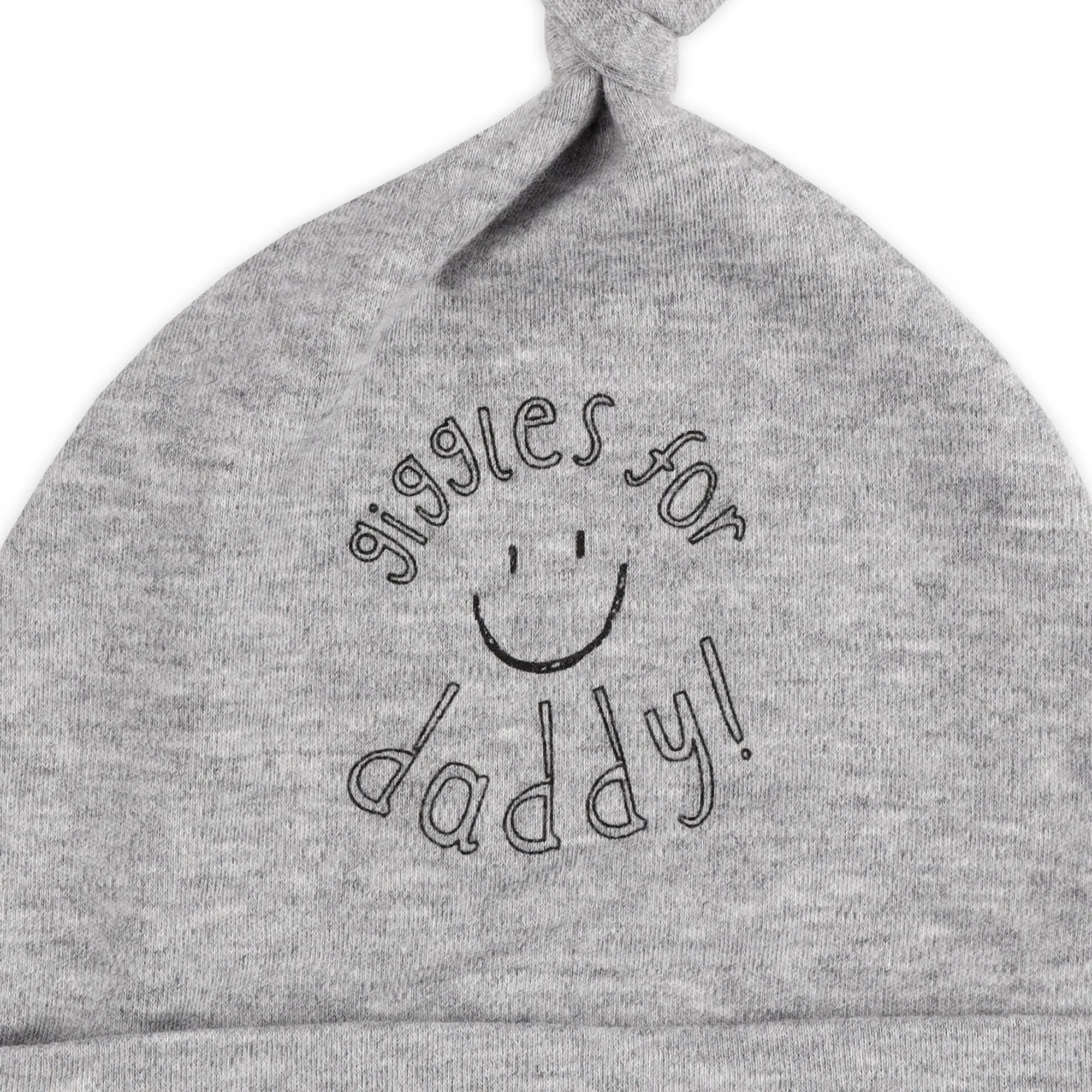 Kicks & Crawl- Hugs and Giggles Knotted Caps - Pack of 3
