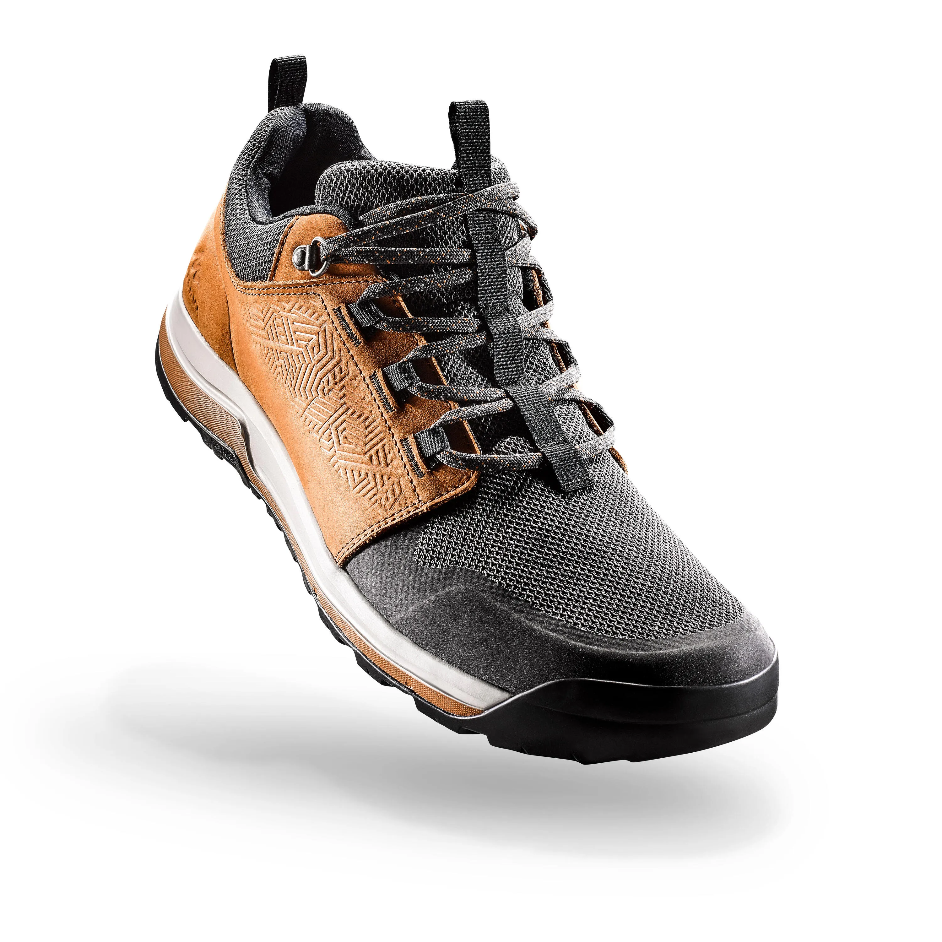 Men's hiking shoes Quechua NH500, black-brown
