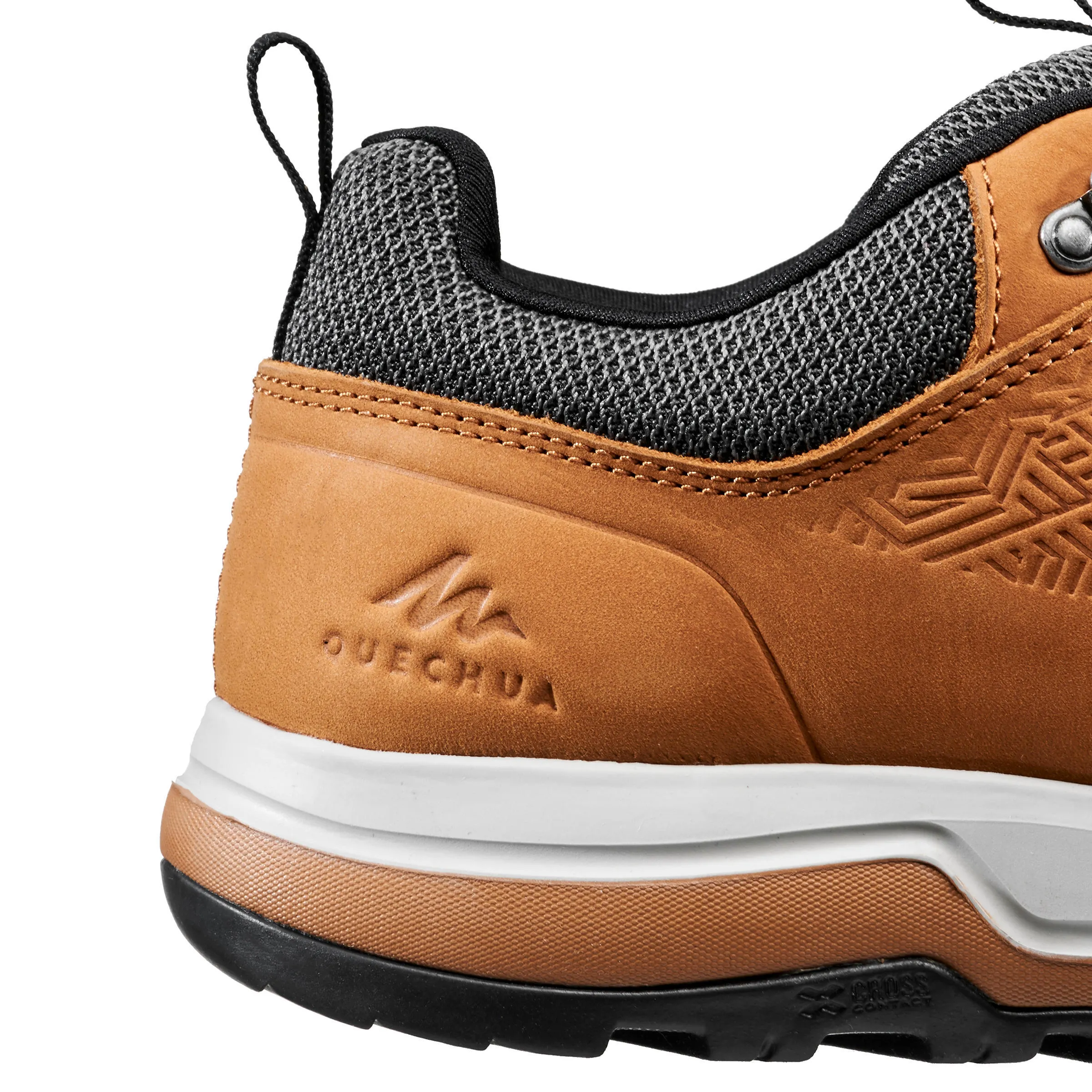 Men's hiking shoes Quechua NH500, black-brown