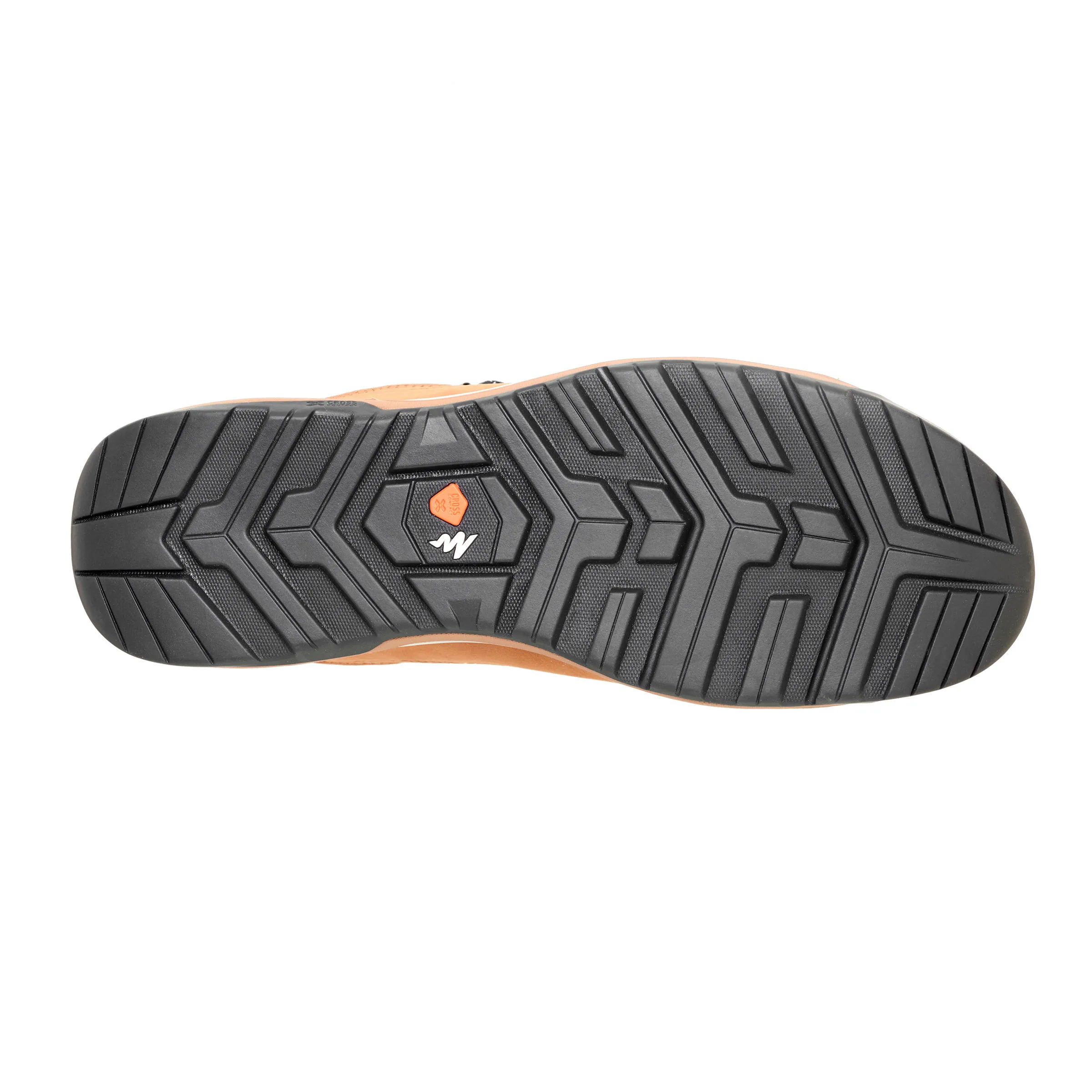 Men's hiking shoes Quechua NH500, black-brown