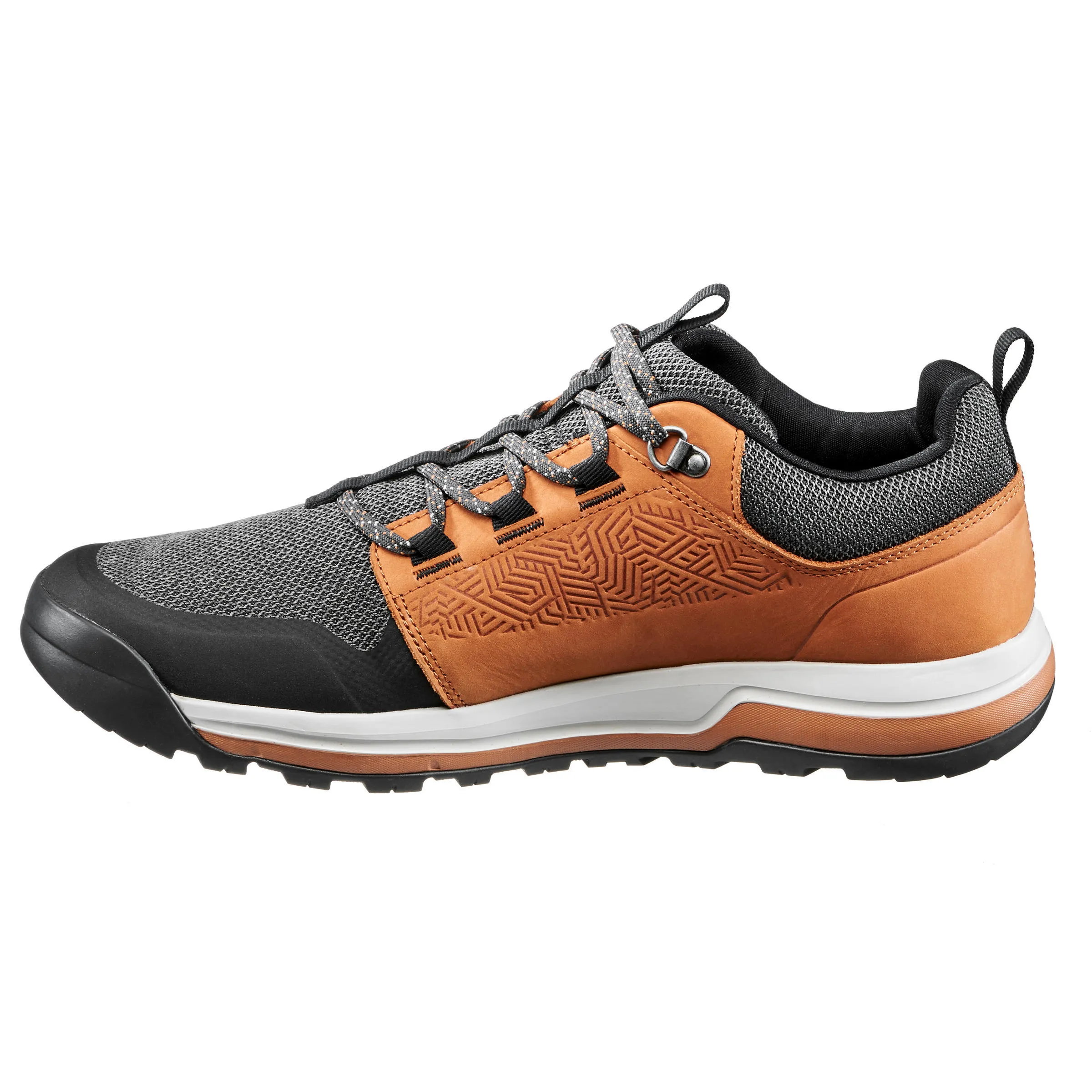 Men's hiking shoes Quechua NH500, black-brown