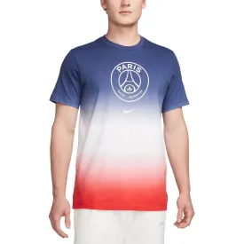 Men's Paris Saint-Germain Nike Crest T-Shirt in White