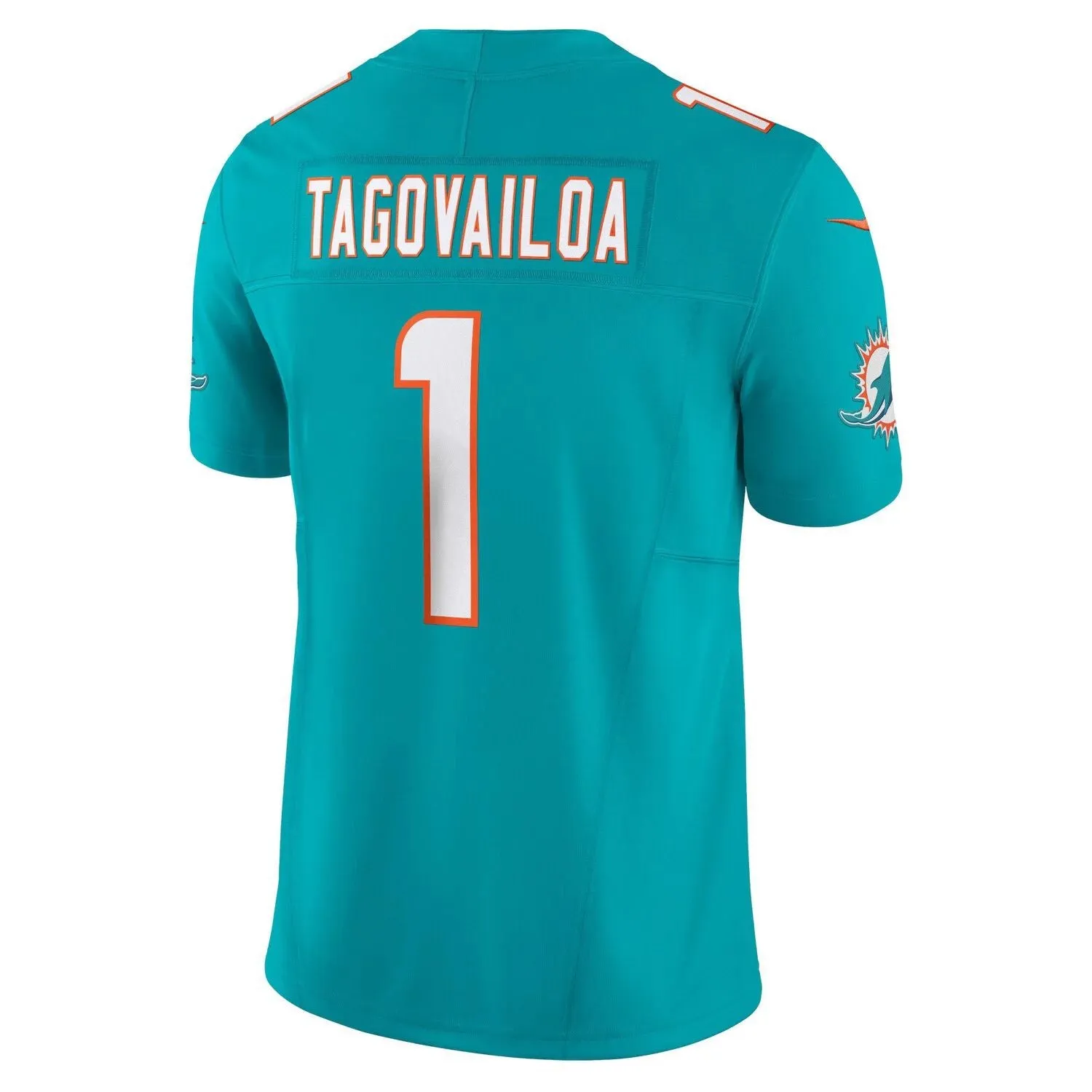 Men's Tua Tagovailoa Aqua Miami Dolphins Vapor FUSE Limited Nike Jersey
