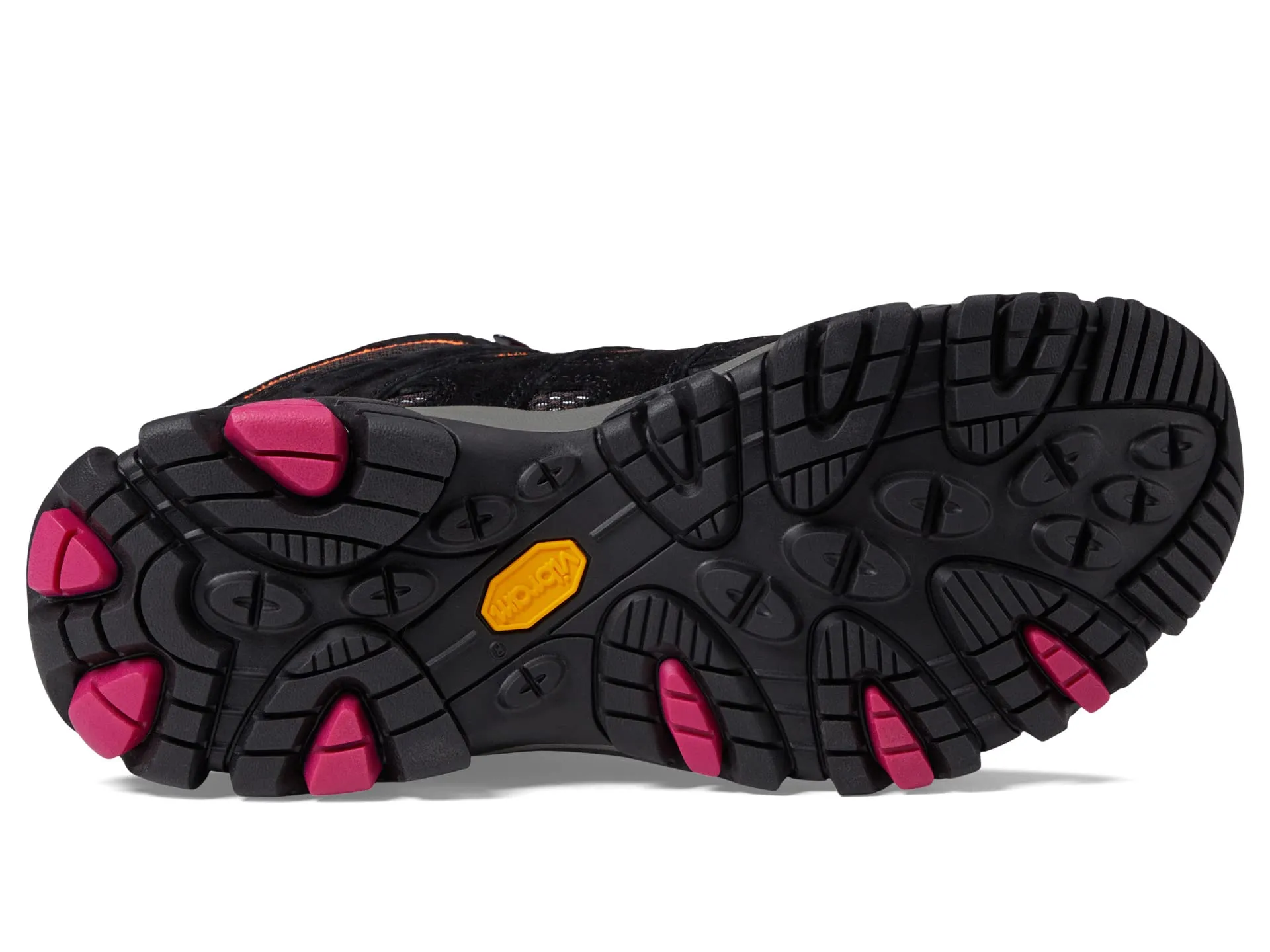 Merrell Moab 3 Mid Waterproof Hiking Boots, Black/Multicolor