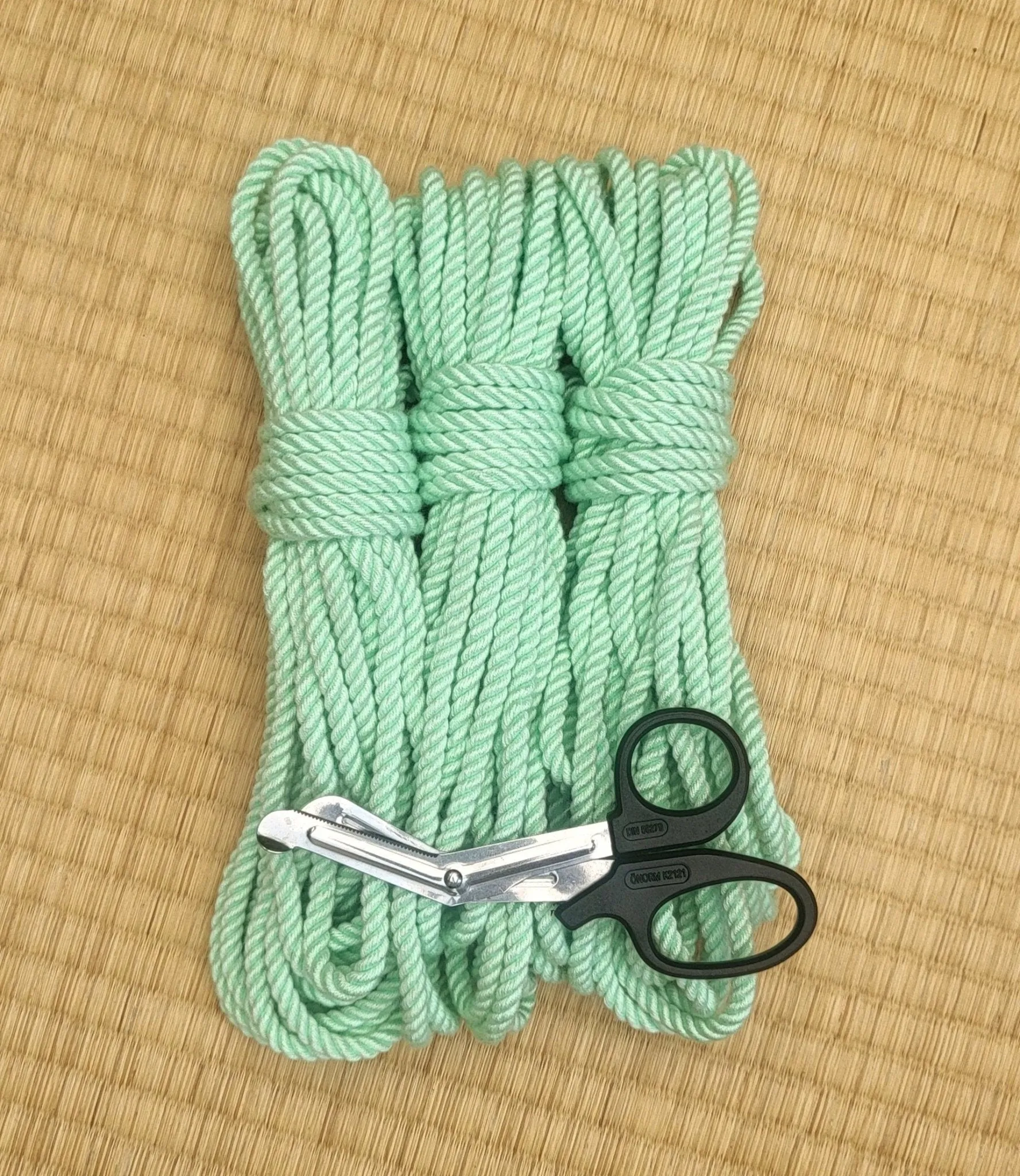 Mint Green Shibari Bondage Rope