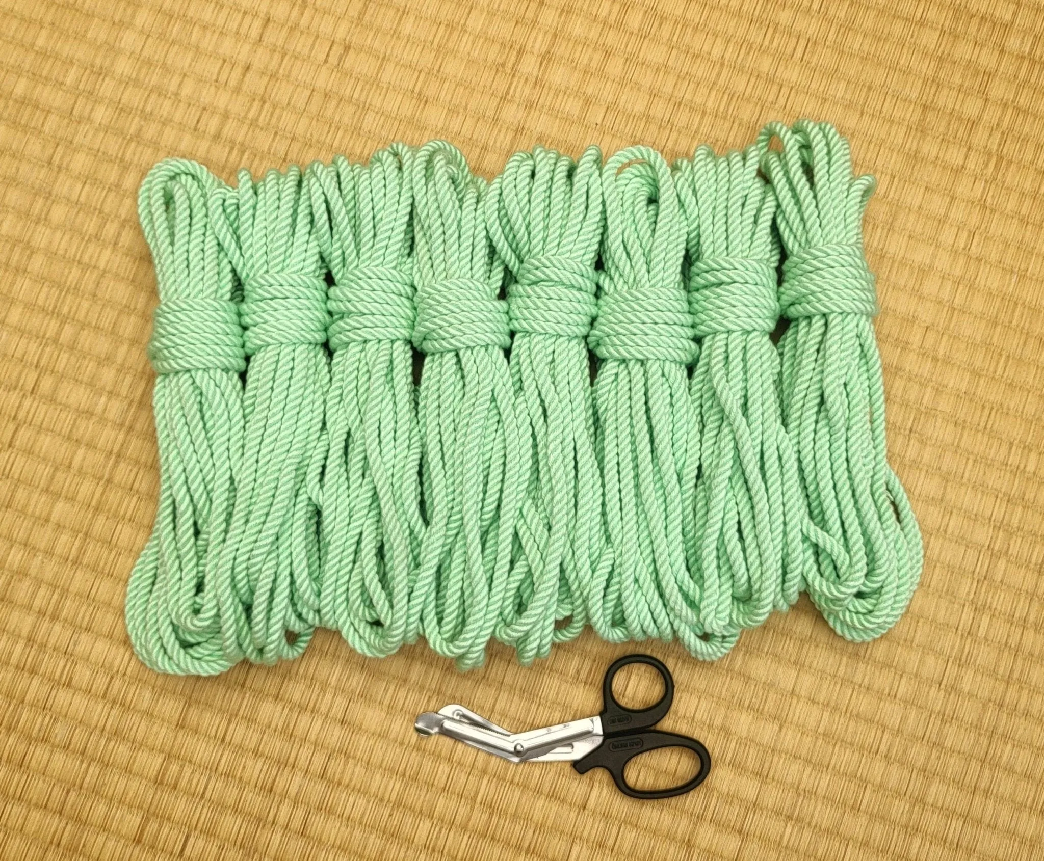 Mint Green Shibari Bondage Rope