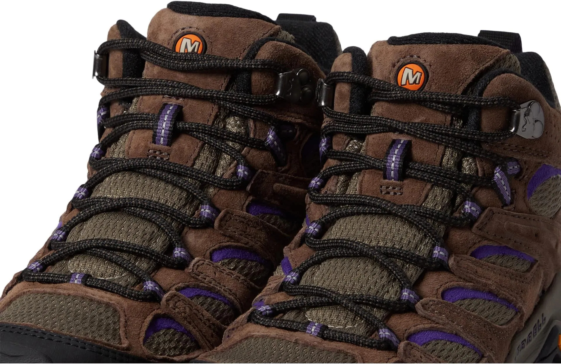 Moab 3 Mid Merrell Hiking Shoe, Bracken/Purple