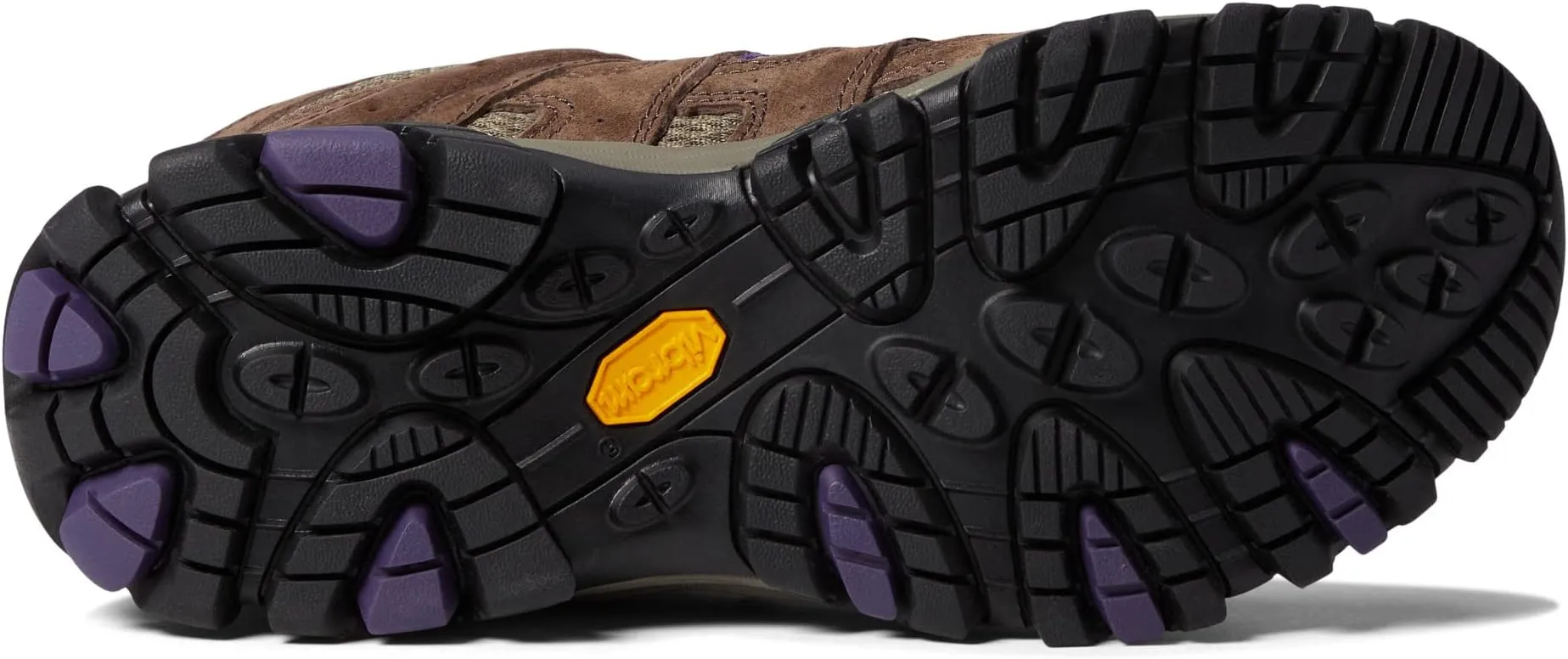 Moab 3 Mid Merrell Hiking Shoe, Bracken/Purple
