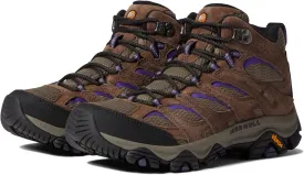 Moab 3 Mid Merrell Hiking Shoe, Bracken/Purple