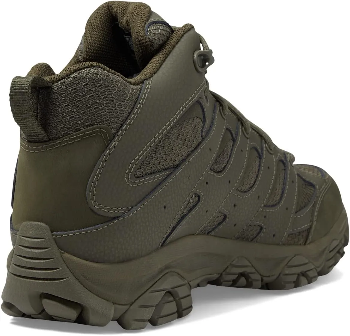 Moab 3 Mid Tactical Wp Merrell Work, Dark Olive