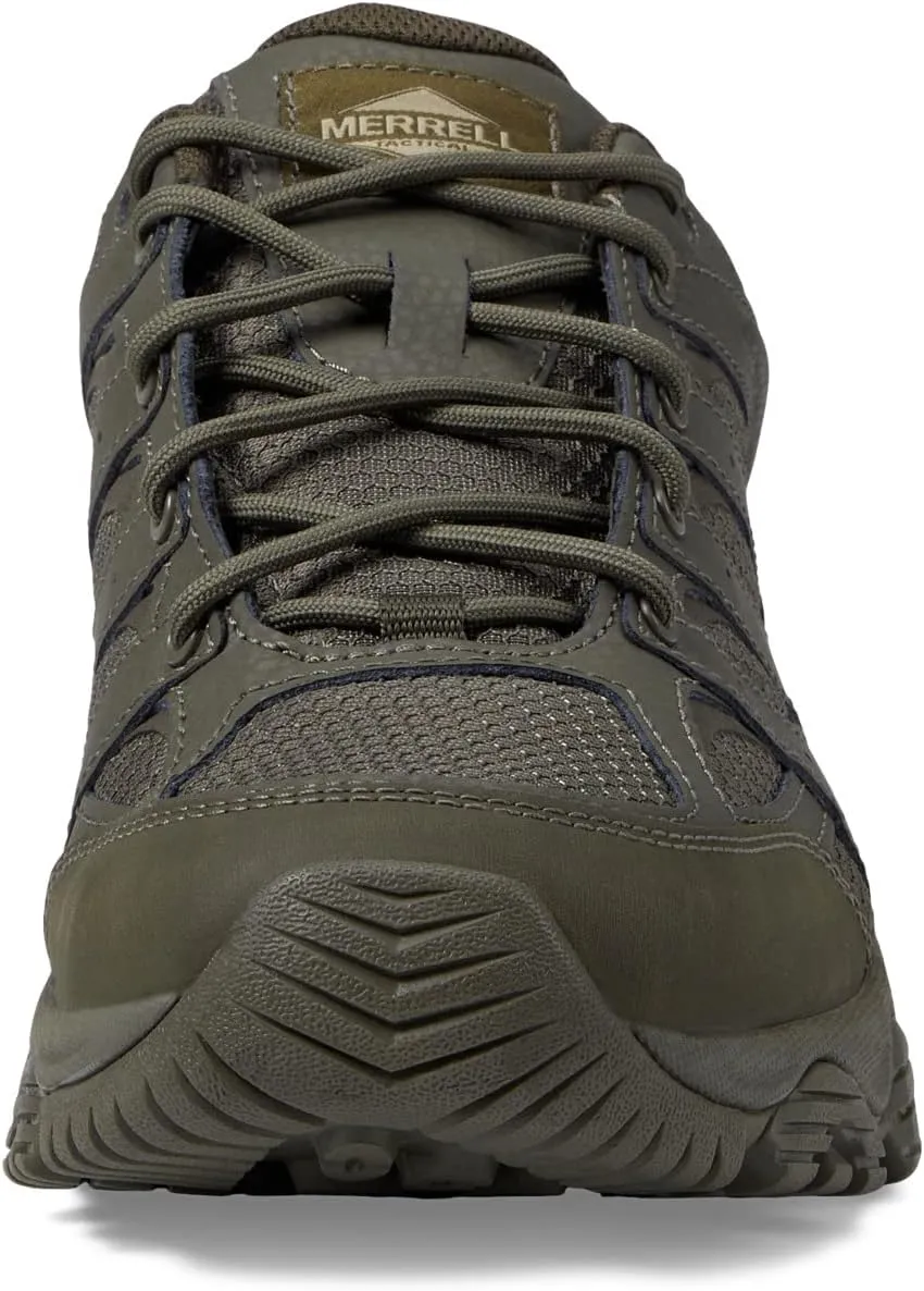 Moab 3 Tactical Merrell Work Shoes, Dark Olive