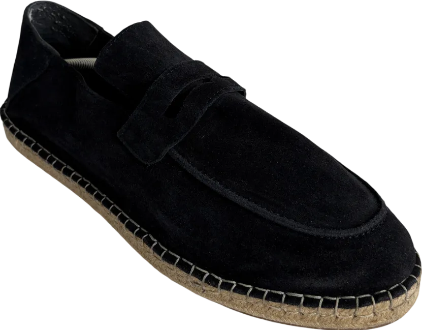 Moss Bros Blue Suede Espadrilles UK 11 EU 45 👞