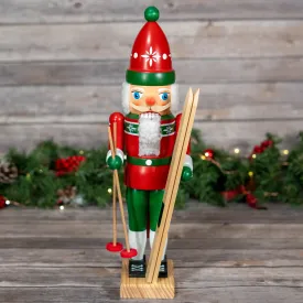 Nutcracker - Skiing Santa