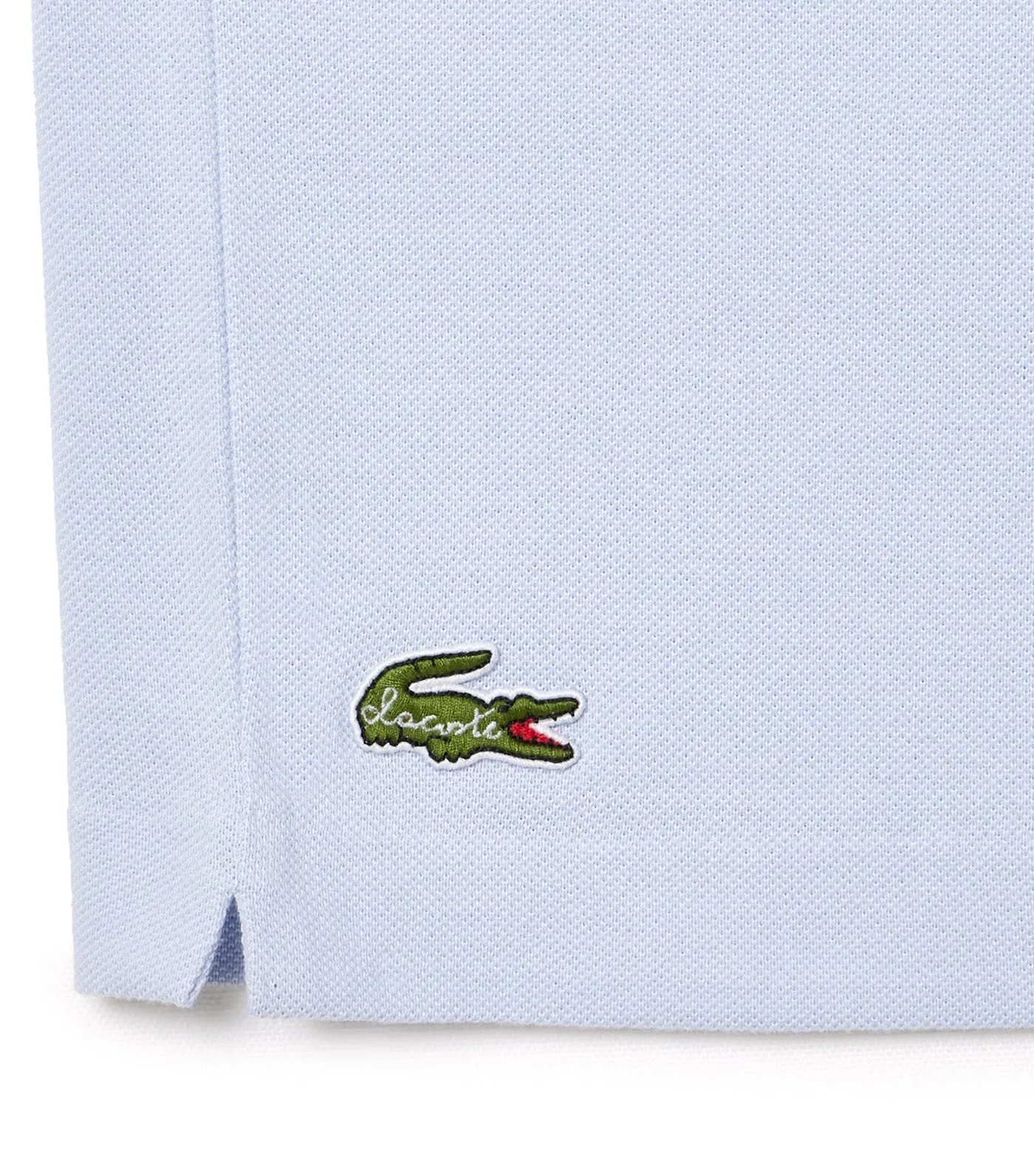 Original L.12.12 Embroidered Patent Cotton Polo Shirt Phoenix Blue