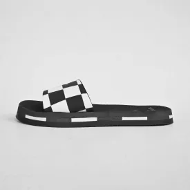 Polo Republica Men's Check Design Soft Slides