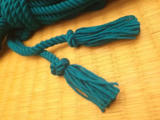 "Cyan" Shibari Bondage Rope in Bamboo