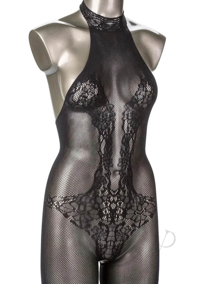 Scandal Halter Lace Body Suit
